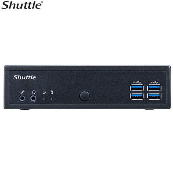 Shuttle-DL30N-Slim-Mini-PC-1L-Barebone---Intel-Processor-N100,-Fan-less,-LAN,-RS232/RS422/RS485,-HDMI,-DP,-VGA,-Vesa-Mount,-65W-Adapter-DL30N-N100-Rosman-Australia-1