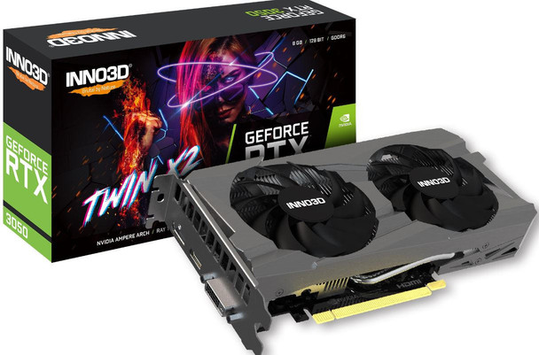 INNO3D-nVidia-GeForce-RTX-3050-TWIN-X2-GPU-8GB-GDDR6,-1777MHz-Boost-Clock,-RAM-14Gbps,-1xDP,-1xHDMI,-1x-DVI-N30502-08D6-1711VA41-Rosman-Australia-1