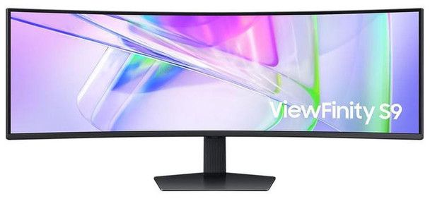 Samsung-49"-ViewFinity-Monitor-Dual-QHD-5120x1440-5ms-32:9-1000R-Tilt-Swivel-Height-Adjust-VESA-DisplayHDR-400-1xUSB-C-DP-2xHDMI-LAN-Prot-HAS-Speaker-LS49C950UAEXXY-Rosman-Australia-1