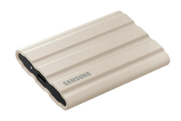 Samsung-Portable-SSD-T7-Shield,-1TB,-Beige,-USB3.2,-Type-C,-R/W(Max)-1,050MB/s,-IP65-Water-&-Dust-resistance,-Drop-resistant-Case,-3-Years-Warranty-(MU-PE1T0K/WW)-MU-PE1T0K/WW-Rosman-Australia-2