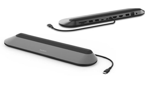 Belkin-Connect-USB-C-11-in-1-universal-Docking-Station---Grey-(INC014btSGY),-Dual-Display,-10-Gbps,-100W-Power-Delivery,-2YR-INC014btSGY-Rosman-Australia-1