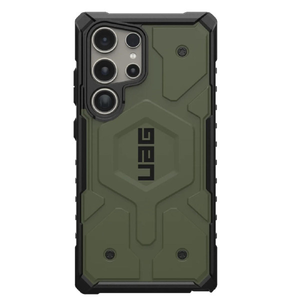 UAG-Pathfinder-Pro-Magnetic-Samsung-Galaxy-S24-Ultra-5G-(6.8")-Case---Olive-Drab-(214424117272),-18ft.-Drop-Protection-(5.4M),-Raised-Screen-Surround-214424117272-Rosman-Australia-1