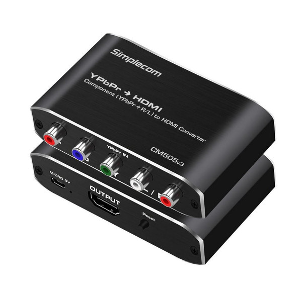 Simplecom-CM505v3-Component-(YPbPr-+-Stereo-R/L)-to-HDMI-Converter-Full-HD-1080p-CM505V3-Rosman-Australia-1