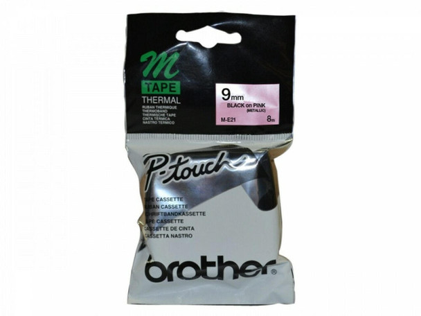 BROTHER-ME21-3/8-IN.-BLACK-ON-PINK-P-TOUCH-TAPE-(M-E21)-M-E21-Rosman-Australia-2