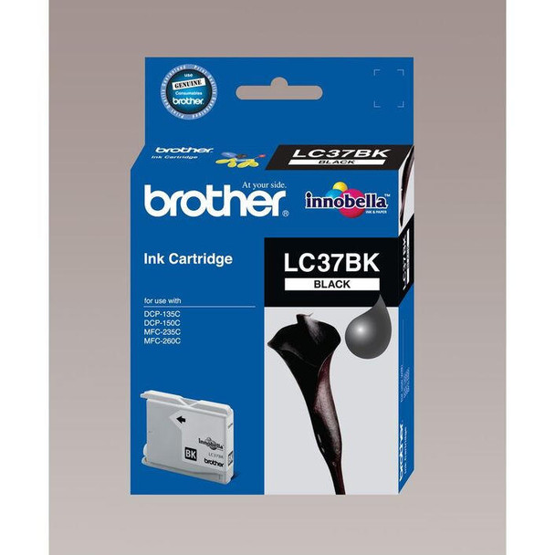 Brother-BLACK-INK-CARTRIDGE-TO-SUIT-DCP-135C/150C,-MFC-260C/-260C-SE--UP-TO-350-PAGES-(LC-37BK)-LC-37BK-Rosman-Australia-3