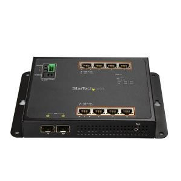 StarTech.com-GbE-Switch---8-Port-PoE+-plus-2-SFP-Pts-IES101GP2SFW-Rosman-Australia-3