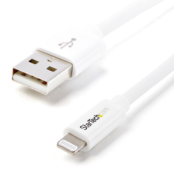 StarTech.com-1m-White-8-pin-Lightning-to-USB-Cable-USBLT1MW-Rosman-Australia-2