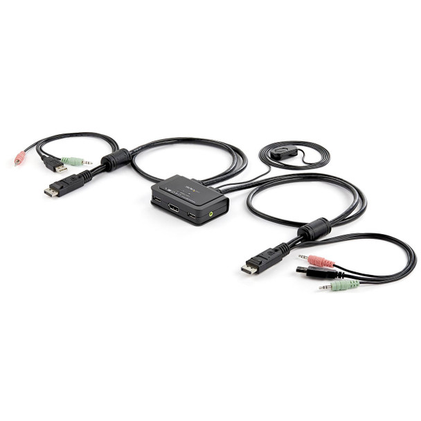 StarTech.com-2-Port-USB-DisplayPort-Cable-KVM-Switch-SV211DPUA-Rosman-Australia-2