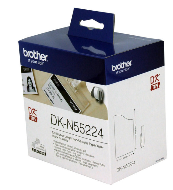 Brother-WHITE-CONTINUOUS-THICK-PAPER-ROLL-54MM-X-30.48M-(DK-N55224)-8V791C4N211-Rosman-Australia-3
