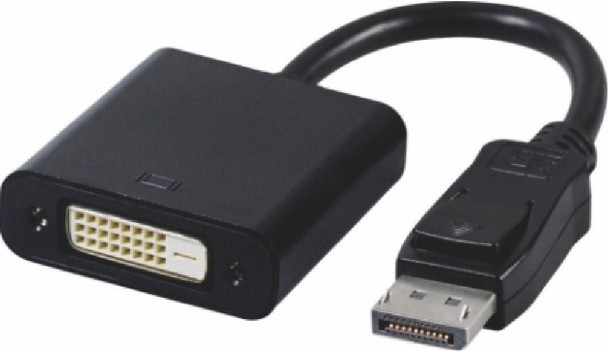 Astrotek-DisplayPort-DP-to-DVI-Adapter-Converter-Male-to-Female-Active-Connector-Cable-15cm---20-pins-to-24+1-pins-EYEfinity-6xDisplays-~CBA-GC-ACTDP-AT-DPDVI-MF-ACTIVE-Rosman-Australia-1