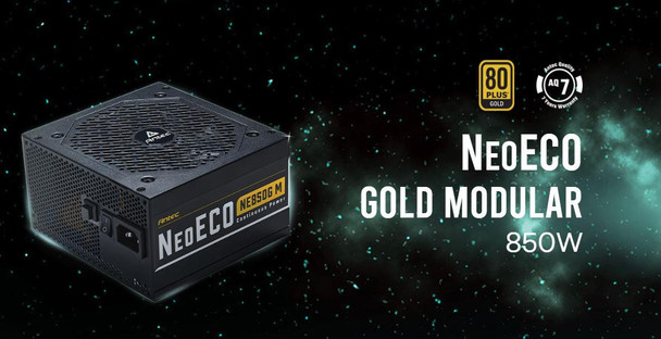 Antec-NE-850w-80+-Gold,-Fully-Modular,-LLC-DC,-1x-EPS-8PIN,-120mm-Silent-Fan,-Japanese-Caps,-ATX-Power-Supply,-PSU,-7-Years-Warranty-NE850G-M-AU-Rosman-Australia-1