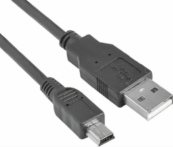 Astrotek-USB-2.0-Cable-30cm---Type-A-Male-to-Mini-B-5-pins-Male-Black-Colour-RoHS-AT-USB-A-MINI-0.3M-Rosman-Australia-2