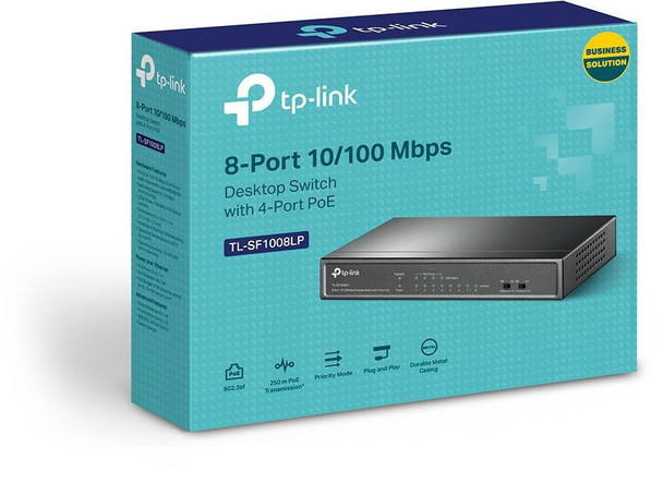 TP-Link-TL-SF1008LP-8-Port-10/100Mbps-Desktop-Switch-with-4-Port-PoE-TL-SF1008LP-Rosman-Australia-2