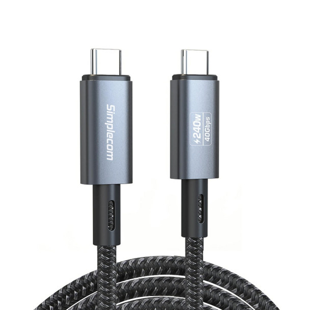 Simplecom-CA612-USB-C-to-USB-C-Cable-USB4-40Gbps-5A-240W-PD3.1-8K@60Hz-1.2M-CA612-Rosman-Australia-2