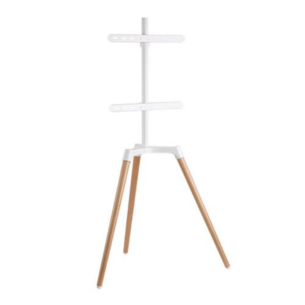 Brateck-Pastel-Easel-Studio-TV-Floor-Tripod-Stand-For-Most-50''-65''-Up-to-35kg-Flat-Panel-TVs-----Matte-White--Beech-VESA-300x300,300x200,200x200,et-FS19-44F-01-Rosman-Australia-2