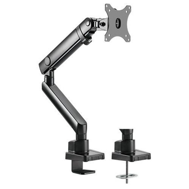 Brateck-Single-Monitor-Aluminium-Slim-Mechanical-Spring-Monitor-Arm-Fit-Most-17"-32"-Monitor-Up-to-8kg-per-screen-VESA-75x75/100x100-LDT20-C012-Rosman-Australia-2