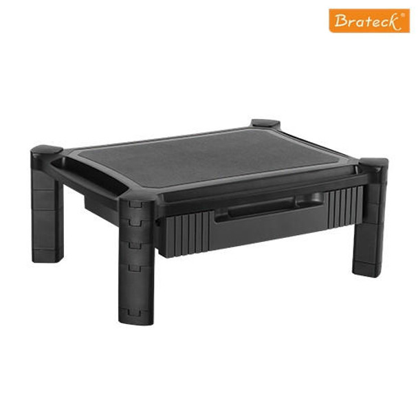 Brateck-Height-Adjustable-Modular-Multi-Purpose-Smart-Stand-XL-with-Drawer-(435x330x168mm)-for-most-13''-32''-Weight-Capacity-10kg-AMS-2-Rosman-Australia-1