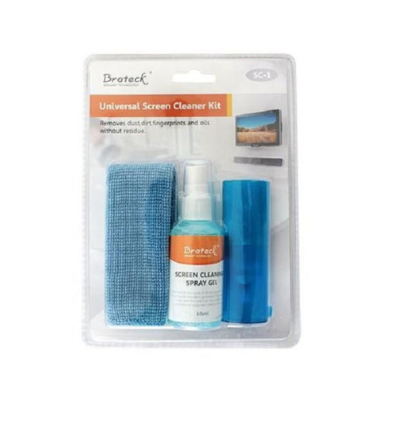 Brateck-3-In-1-Screen-Cleaner-Kit-1-x-60ml-Screen-Cleaner-+-1-x-200x200mm-Pearl-Cloth-+-1-x-Soft-Brush(LS)-SC-1-Rosman-Australia-1