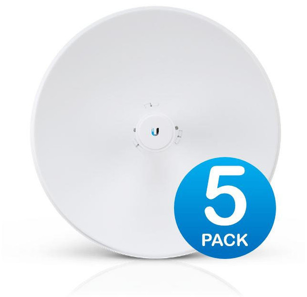 Ubiquiti-5-Pack---PowerBeamAC-Gen2,-5-GHz-High-Performance-airMAX®-AC-Bridge-with-420-mm-highly-efficient-antenna-Dish-(25dBi),-speeds-up-to-450+Mbps;-PBE-5AC-Gen2-5-AU-Rosman-Australia-2