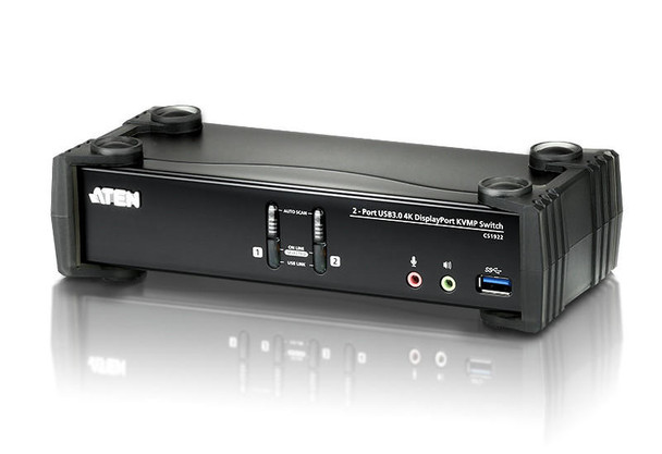 Aten-2-Port-USB-3.0-4K-DisplayPort-KVMP-Switch--Support-HDCP,-4096-x-2160-@-60Hz,-DP-1.2,-Mouse-emulation,-Keyboard-emulation---[-OLD-SKU:-CS-1922-]-(CS1922-AT-U)-CS1922-AT-U-Rosman-Australia-7