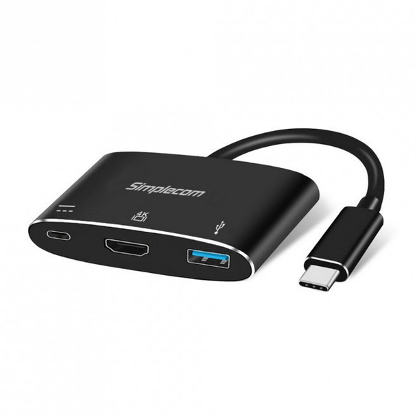 Simplecom-DA310-USB-3.1-Type-C-to-HDMI-USB-3.0-Adapter-with-PD-Charging-(Support-DP-Alt-Mode-and-Nintendo-Switch)-DA310-Rosman-Australia-1