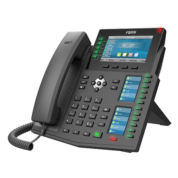 Fanvil-X6U-Enterprise-IP-Phone---4.3"-(Video)-Colour-Screen,-20-Lines,-60-x-DSS-Buttons,-Dual-Gigabit-NIC,-Built-in-Bluetooth-X6U-Rosman-Australia-1