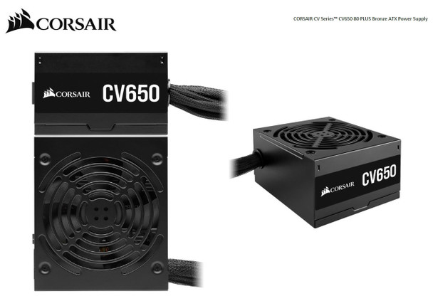 Corsair-650W-CV650,-80+-Bronze-Certified,-up-to-88%-Efficiency,-125mm-Compact-Design,-EPS-8PIN-x-2,-PCI-E-x-2,-ATX-Power-Supply,-PSU-(LS)-CP-9020236-AU-Rosman-Australia-1