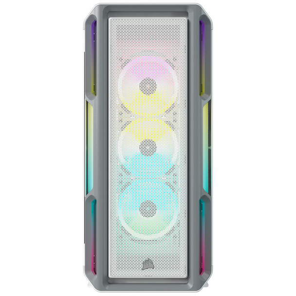 Corsair-iCUE-5000T-RGB-ATX-Mid-Tower-Case,-USB-Type-C,-160-RGB-LED,-Rapid-Route,-Maximum-Cooling,-Tool-Free-Hinged-Side-Panels,-White-CC-9011231-WW-Rosman-Australia-1
