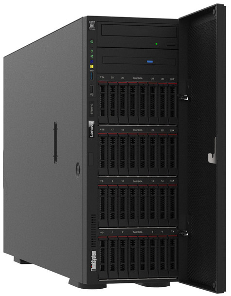 Lenovo-ThinkSystem-ST650-V2,-1xIntel-Xeon-Silver-4309Y-8C-2.8GHz-105W,-1x16GB-2Rx8,-SW-RD,2x-10GbE,-1x750W,-XCC-Enterprise-(7Z74A00UAU)-7Z74A00UAU-Rosman-Australia-1
