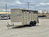 2024 CIRCLE D 6 X 16 LIVESTOCK TRAILER