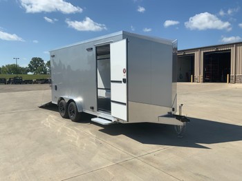 ALUMINUM ENCLOSED TRAILER ALUMINUM ENCLOSED TRAILER