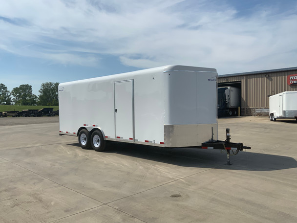 Enclosed car hauler