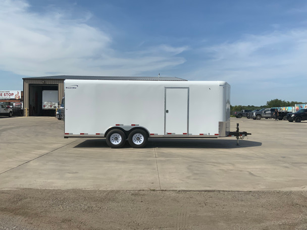 Enclosed car hauler