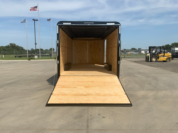 Enclosed car hauler