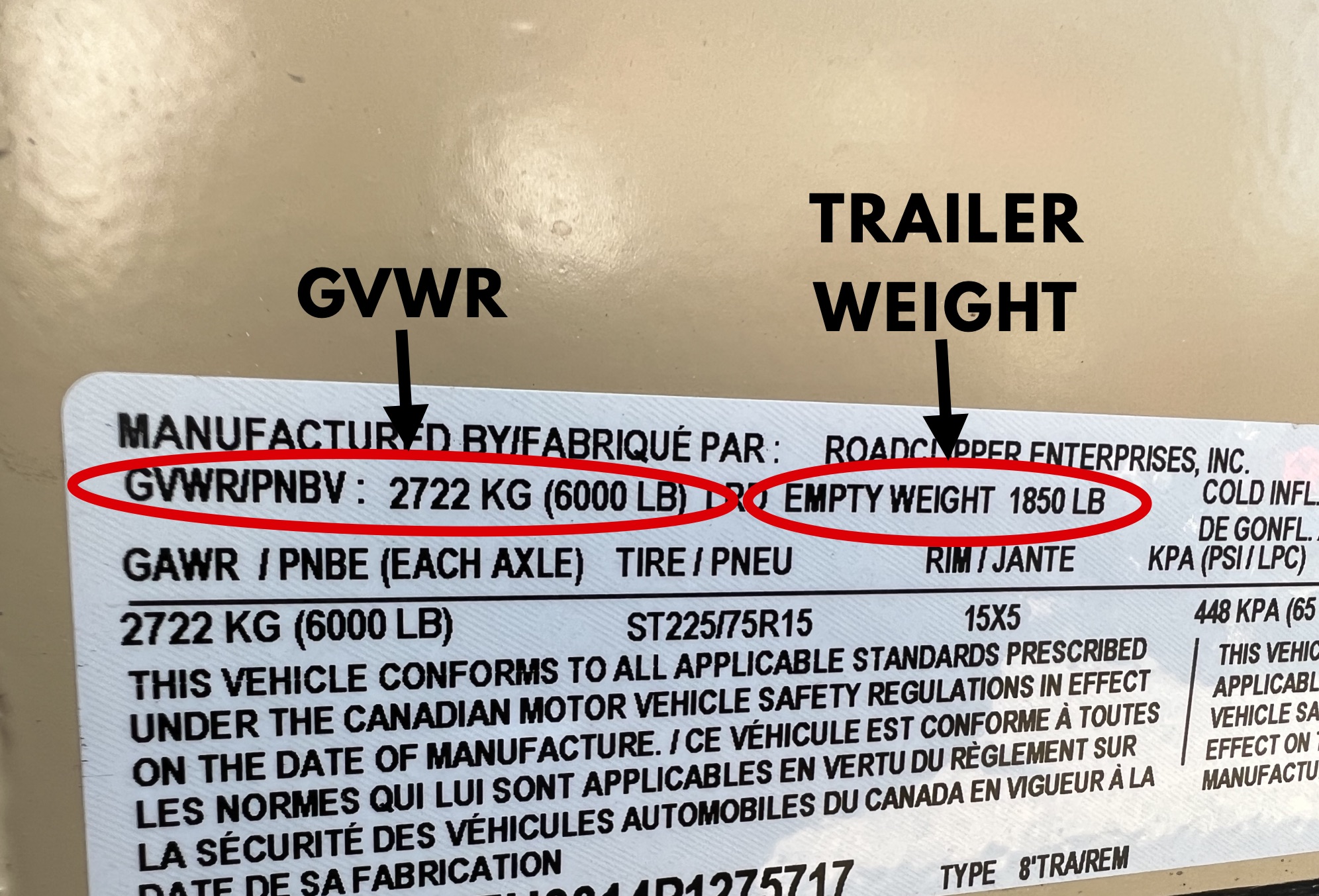 GVWR What s With The Acronym Hoyt s Trailer Center