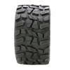 Power Hobby 1141R Raptor Belted Monster Truck Wheels/Tires (pr.), Pre-mounted, Race Soft Compound 17mm Hex