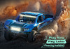 Traxxas Unlimited Desert Racer 6S RTR 4WD Electric Race Truck w/TQi 2.4GHz Radio w/Light Kit (Blue)