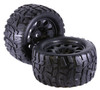PowerHobby Raptor XL Belted Tires, w/ Viper Wheels, Xmaxx 8S