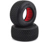 DE Racing G6T 2.2/3.0" Short Course Truck Oval Tread Tires w/ Inserts (2) (D40 Soft Compound)