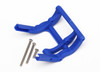 Traxxas 3677X Wheelie Bar Mount (Blue), Stampede