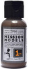 Mission Models MIOMMP-002 Acrylic Model Paint 1oz Bottle, Brown