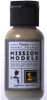 Mission Models MIOMMP-011 Acrylic Model Paint 1oz Bottle, Dunkelgelb