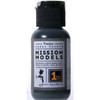 Mission Models MIOMMP-014 Acrylic Model Paint 1oz Bottle, Panzergrau/Black Grey