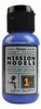 Mission Models MIOMMP-178 Acrylic Model Paint, 1oz Bottle, French Blue (Cobalt Blue)