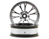 JConcepts 3399C Tactic Street Eliminator 2.2" Front Drag Racing Wheels (2) (Chrome) w/ 12mm Hex