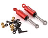 Yeah Racing SCX24 Internal Spring Shocks (2) (Red)