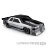 JConcepts 0362 1991 Ford Mustang Fox Body Street Eliminator Drag Racing Body (Clear)