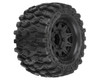 Proline 10190-10 Hyrax 2.8" Mounted F/R Tires, Black 6x30: Stampede