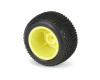 Proline Hole Shot Mini-T 2.0 Tires Mounted Yellow Wheels F/R