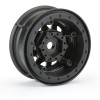 Proline 2797-03 1/10 Keystone Front/Rear 1.55" 12mm Rock Crawler Wheels (2) Black